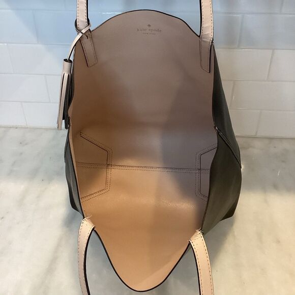 Kate Spade New York Marina Lakeland Drive Reversible Leather Tote Bag - Picture 14 of 15